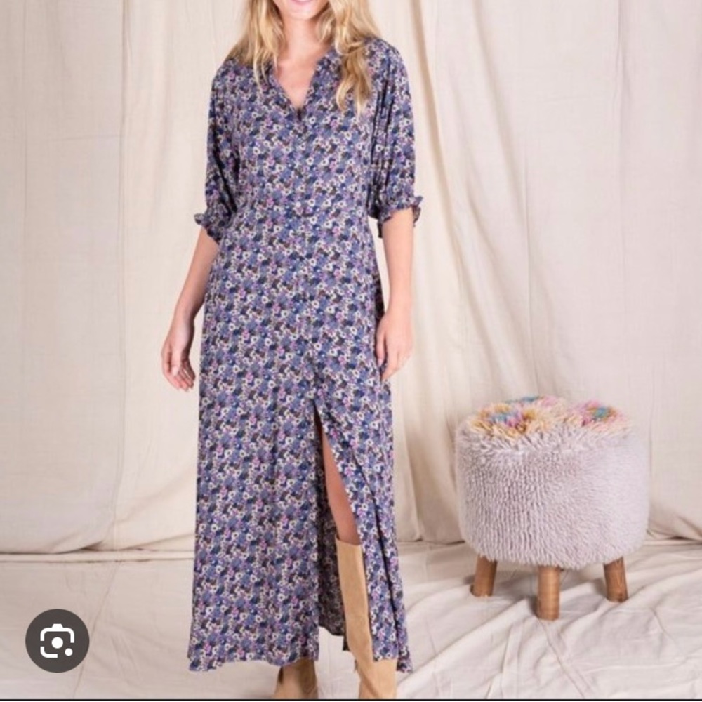 NATURAL LIFE Maxi Dress, Medium EUC